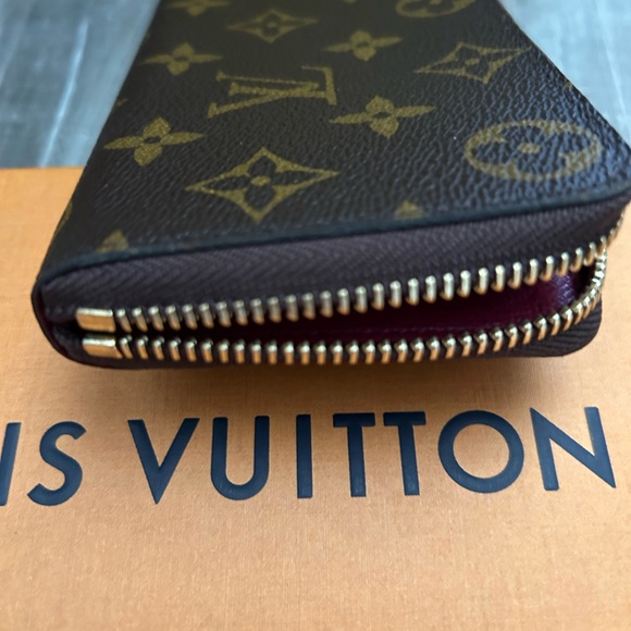 Louis Vuitton Clemence Wallet. In box. Gently used. 7 7/8” long. Like new. - Picture 7 of 8